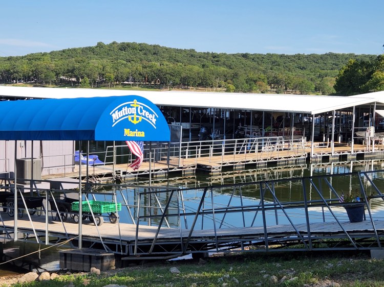 Marinas on Stockton Lake in southwest Missouri