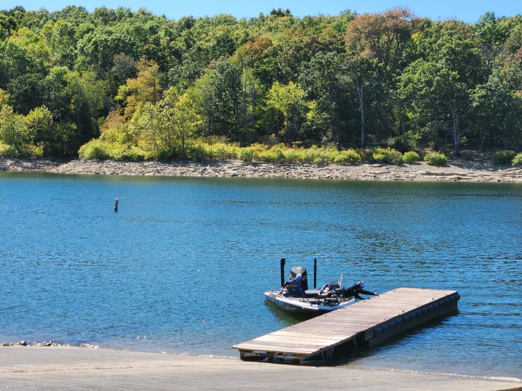 Boat access ramps on Stockton Lake in southwest Missouri