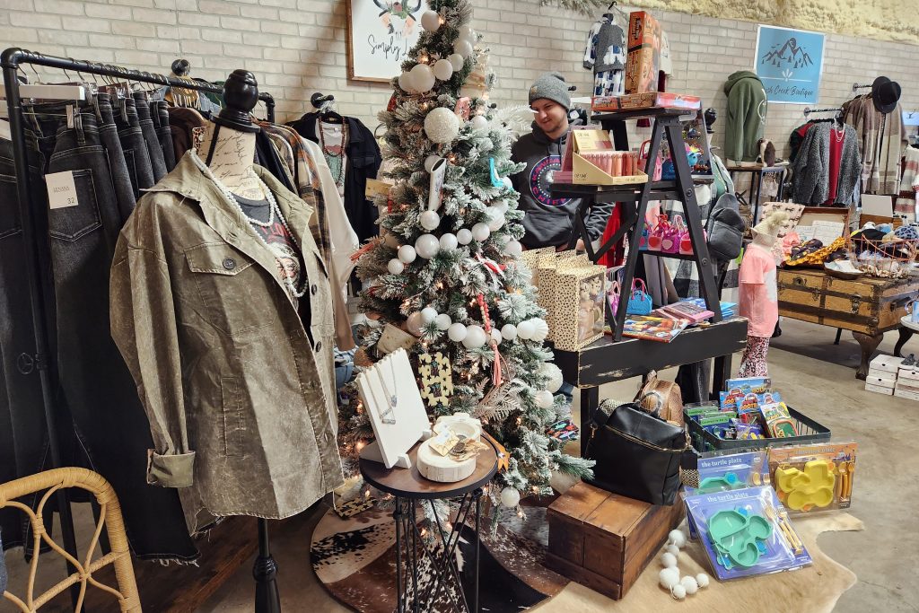 Vintage Depot Mercantile boutique near Mutton Creek Getaway