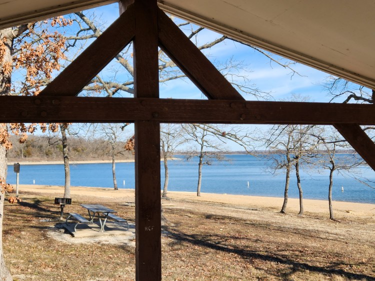 Beaches and picnic areas at Stockton Lake
